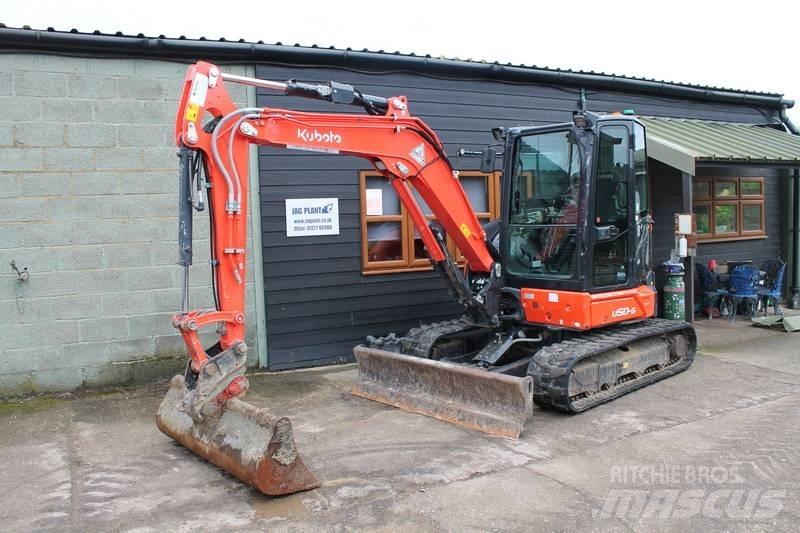 Kubota U 50-5 Mini rýpadlá < 7t