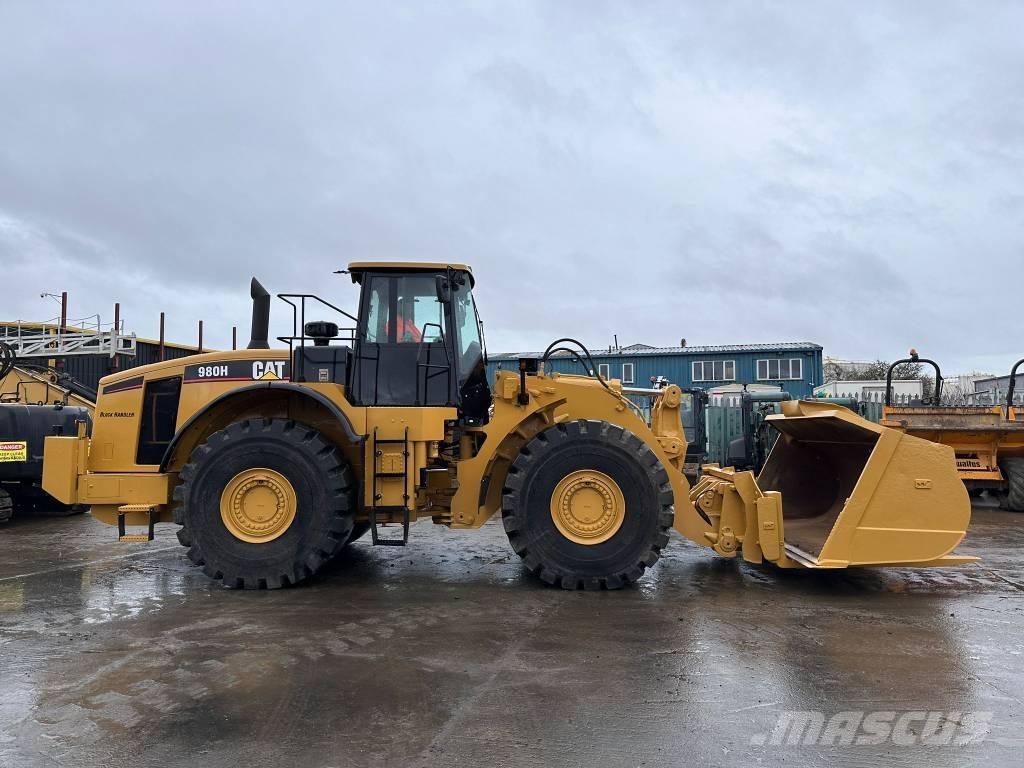 CAT 980H Kolesové nakladače