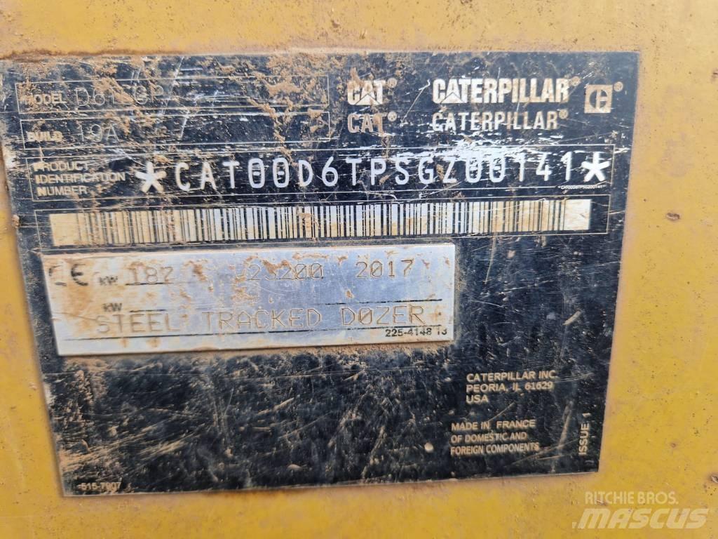 CAT D 6 T LGP Pásové dozéry