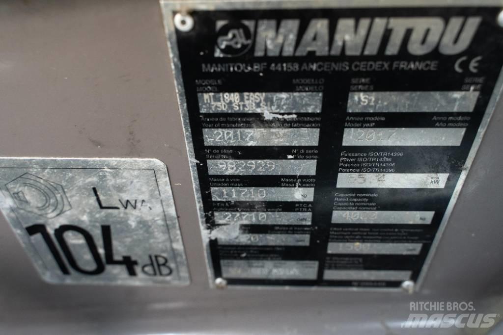 Manitou MT 1840 Teleskopické manipulátory