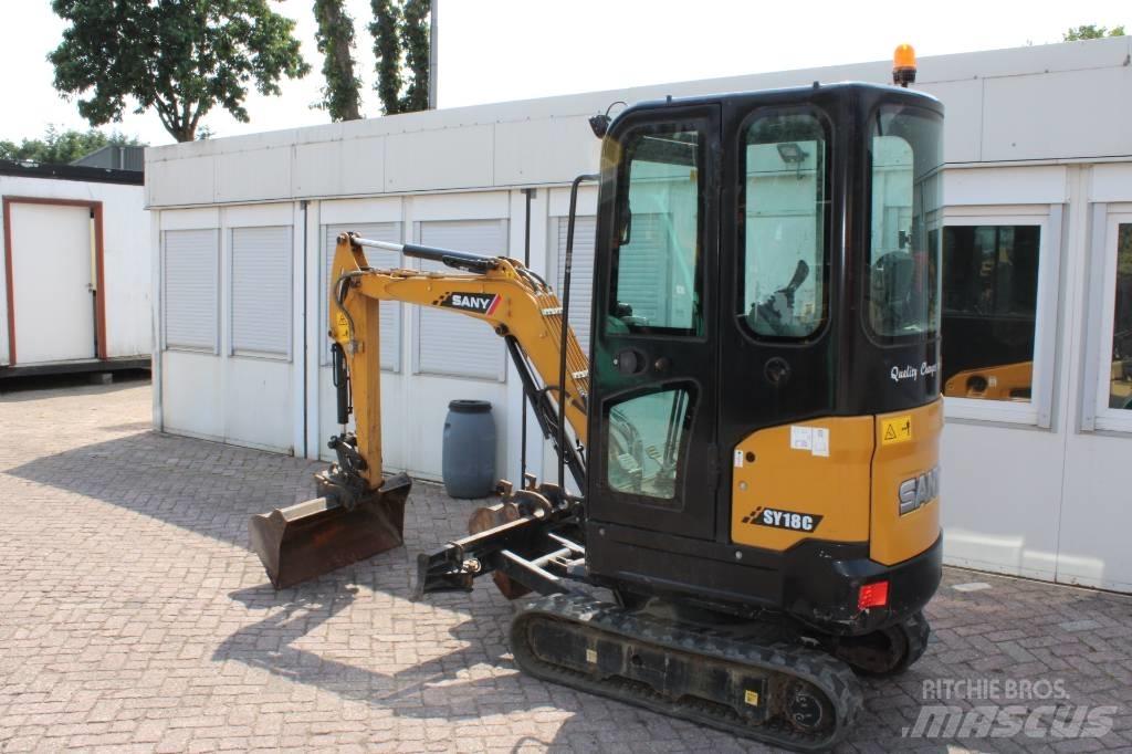 Sany SY 18 C Mini rýpadlá < 7t