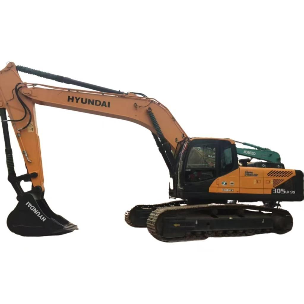 Hyundai 305LC-9S Pásové rýpadlá