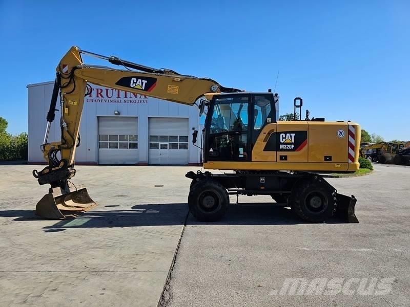 CAT M 320F Kolesové rýpadlá