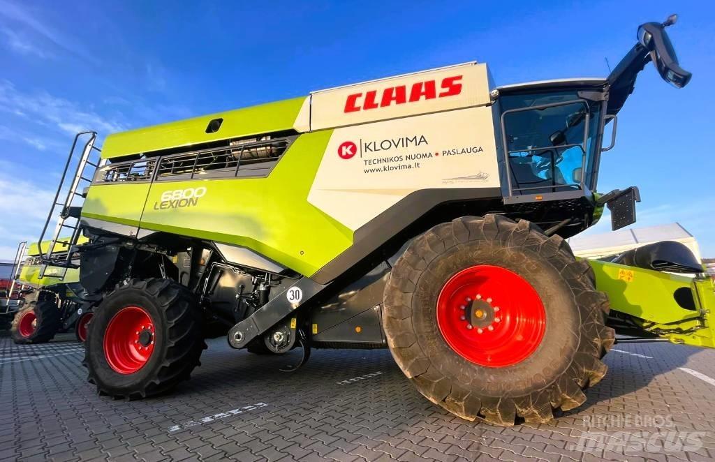 CLAAS Lexion 6800 Kombinované zberacie stroje