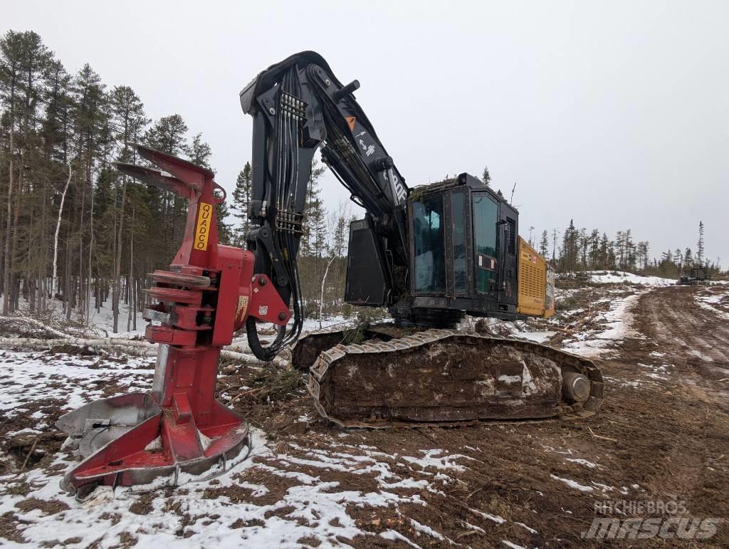 CAT 541 Stínacie harvestory