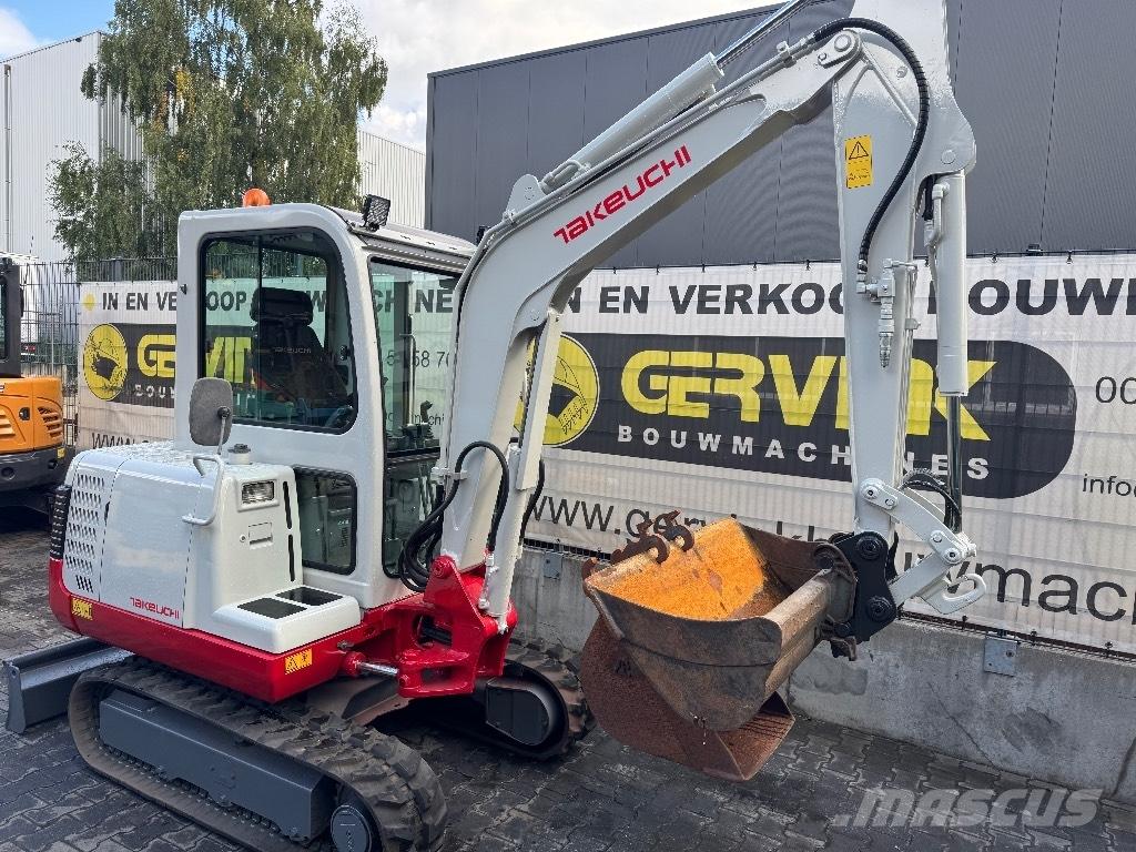 Takeuchi TB125 Mini rýpadlá < 7t