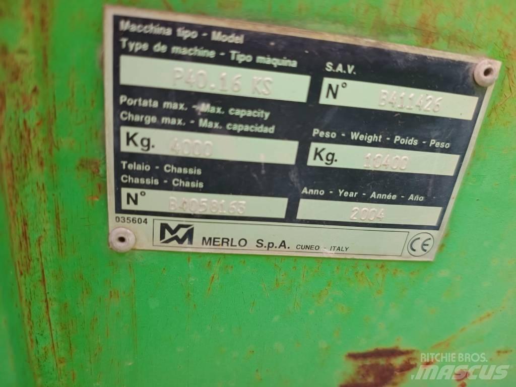 Merlo P 40.16 K S Teleskopické manipulátory