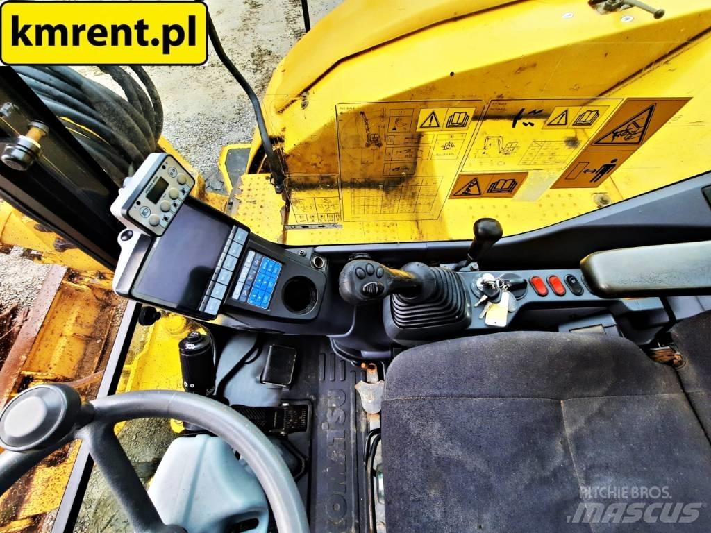 Komatsu PW 118 Kolesové rýpadlá