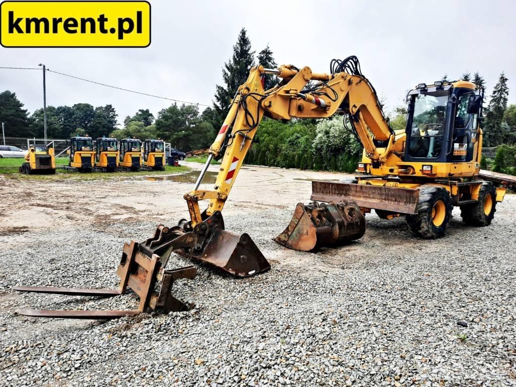 Komatsu PW 118 Kolesové rýpadlá