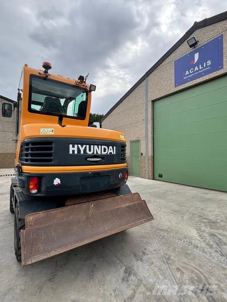 Hyundai R55W-9A Kolesové rýpadlá
