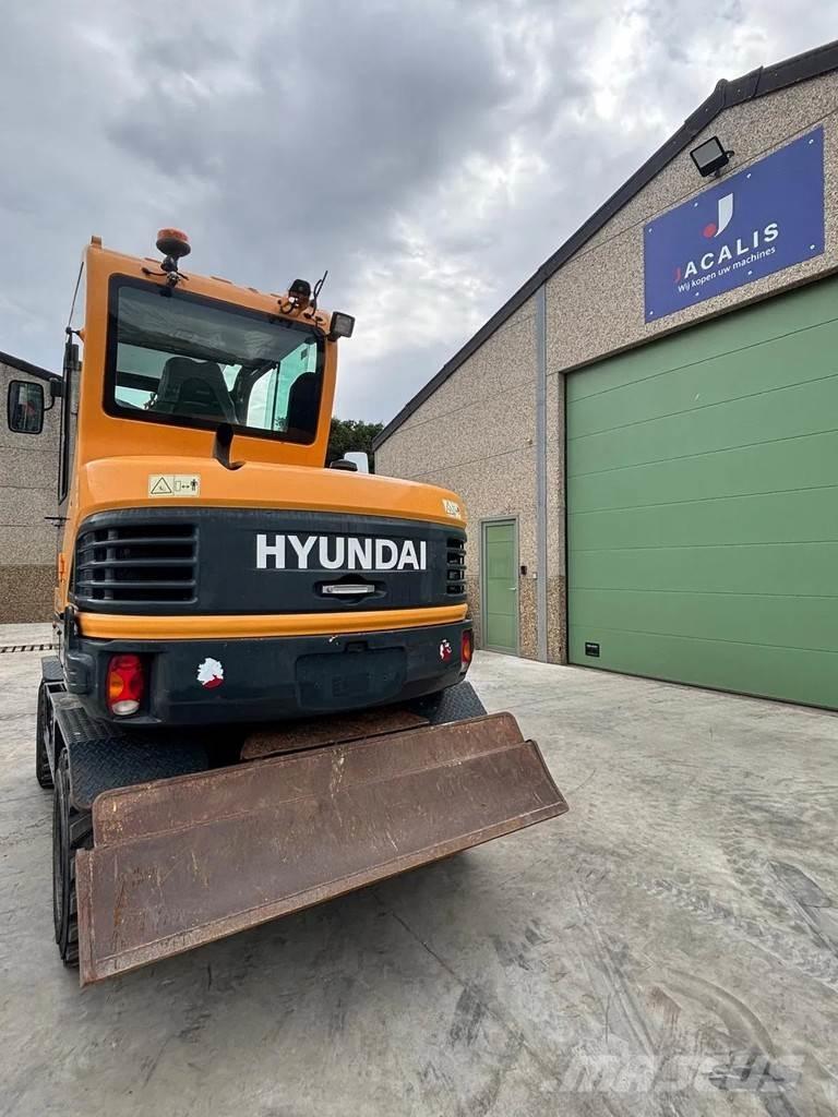 Hyundai R55W-9A Kolesové rýpadlá