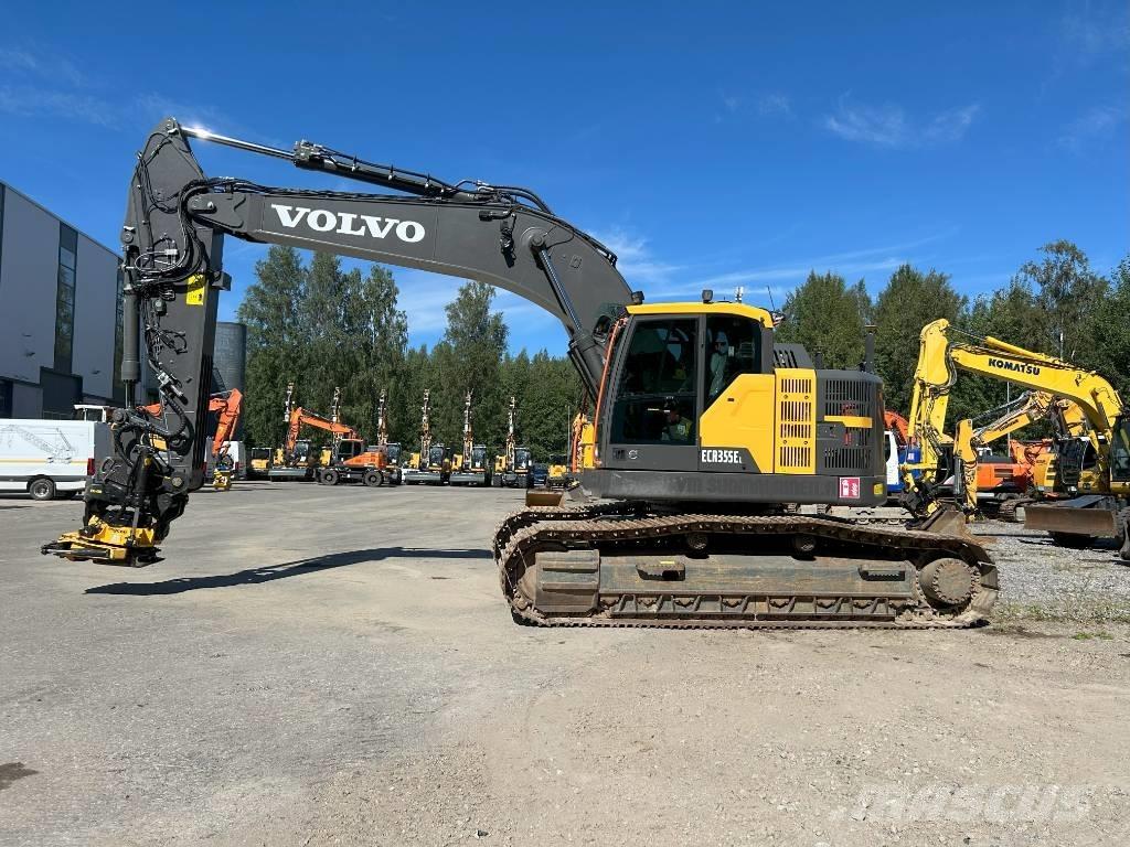 Volvo ECR 355 EL Pásové rýpadlá
