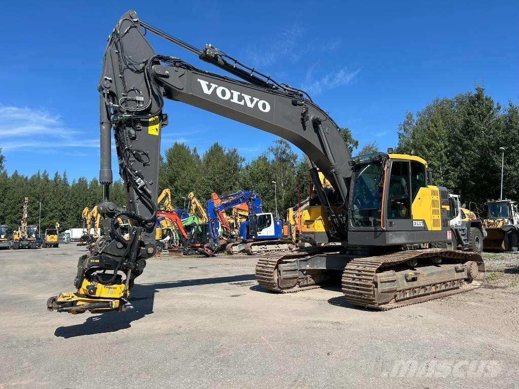 Volvo ECR 355 EL Pásové rýpadlá