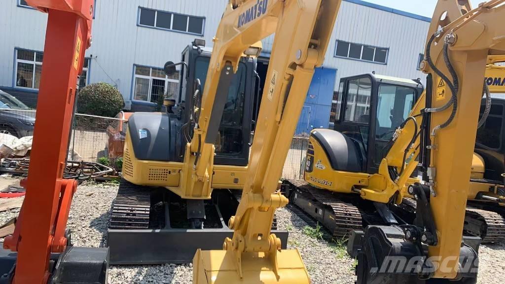 Komatsu PC 55 MR Pásové rýpadlá
