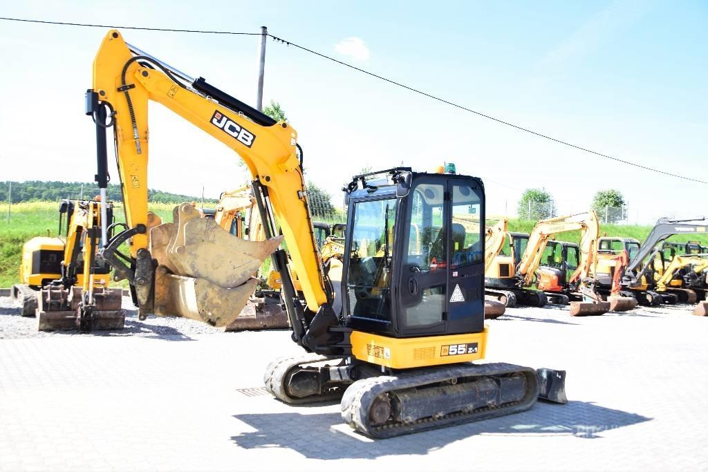 JCB 55 Z-1 Mini rýpadlá < 7t