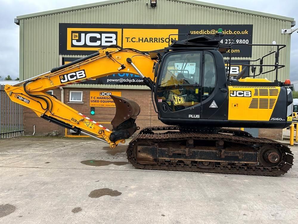 JCB JS160 Pásové rýpadlá
