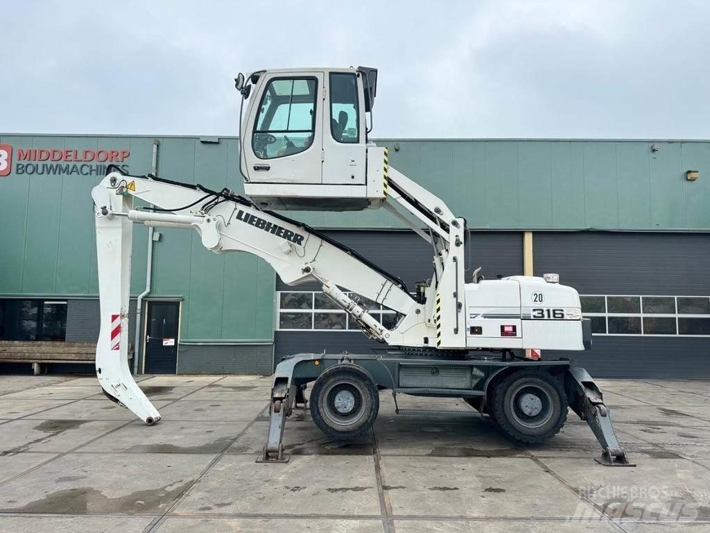 Liebherr A 316 Stroje pre manipuláciu s odpadom