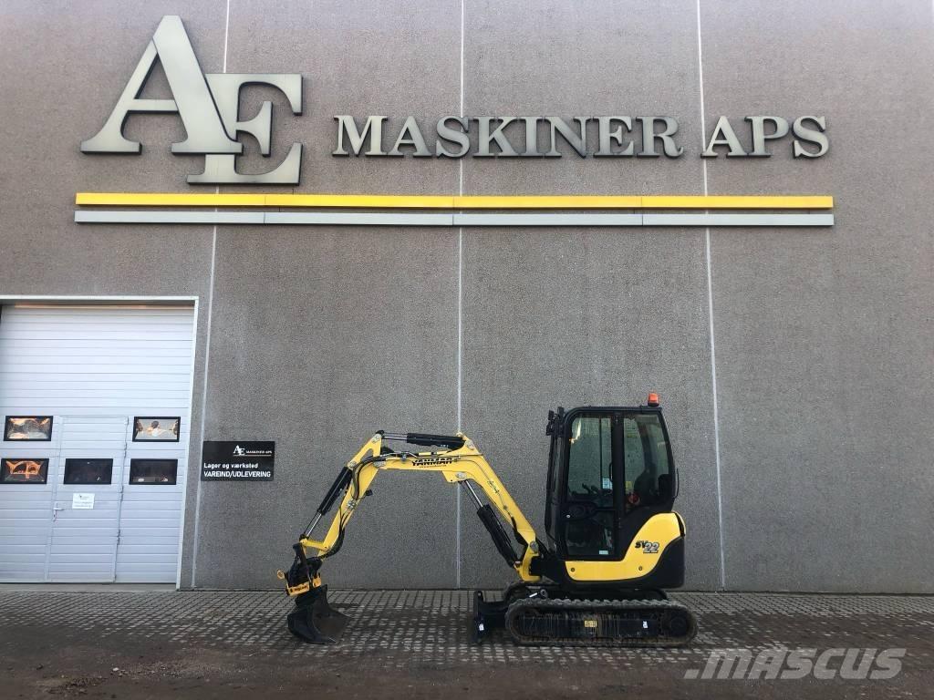 Yanmar SV22 Mini rýpadlá < 7t