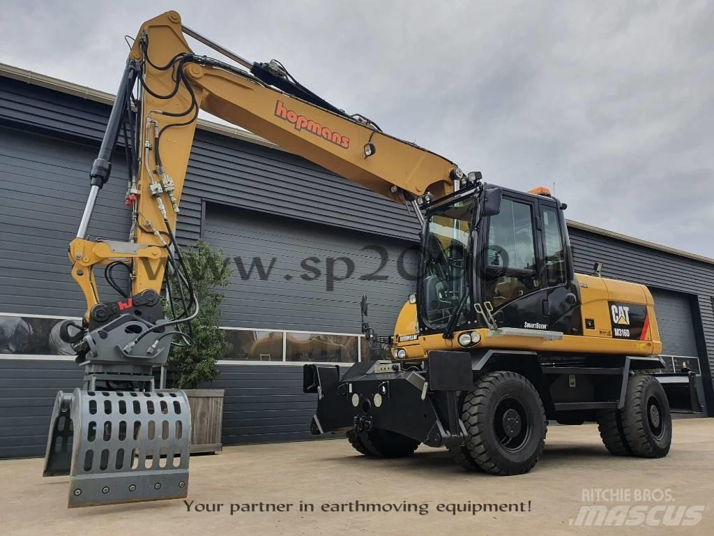 CAT M316D Kolesové rýpadlá