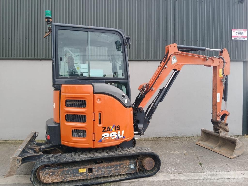 Hitachi ZX 26 U-6 Mini rýpadlá < 7t