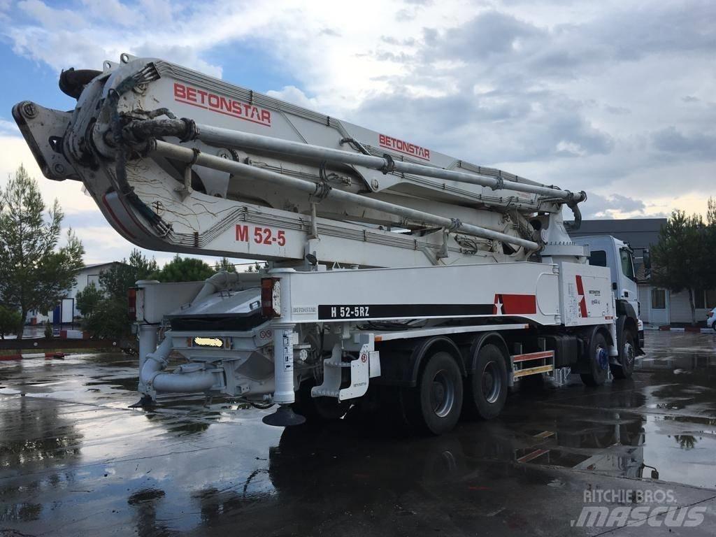 Betonstar 52M-5RZ Nákladné autá s čerpadlami betónu