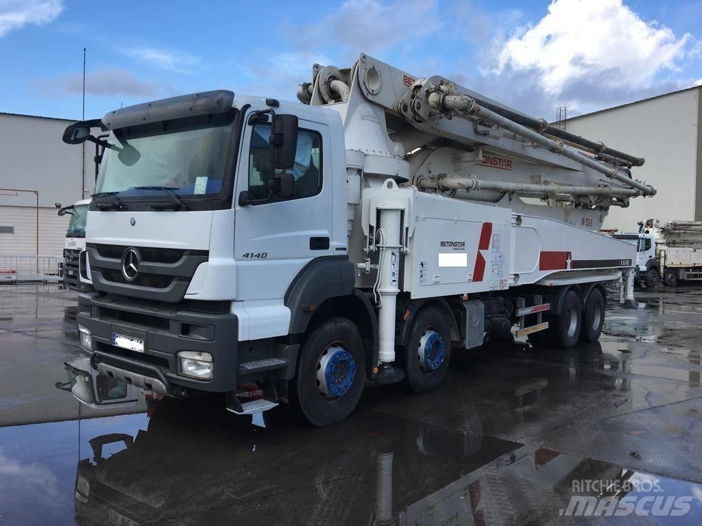 Betonstar 52M-5RZ Nákladné autá s čerpadlami betónu