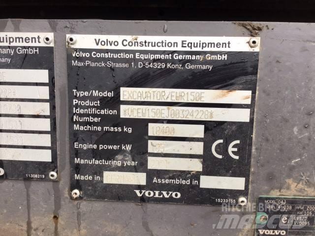 Volvo EWR 150 E Kolesové rýpadlá