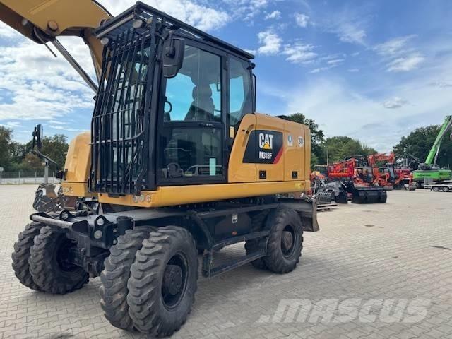 CAT M 318 F Kolesové rýpadlá
