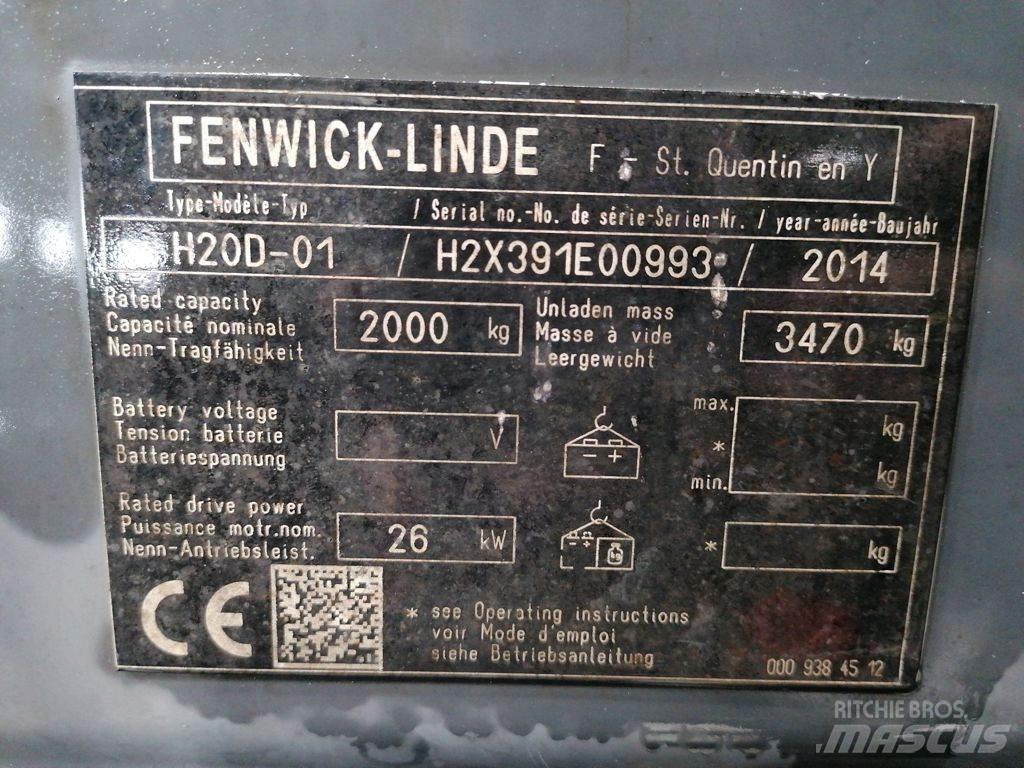 Linde H20D-01 Dieselové vozíky