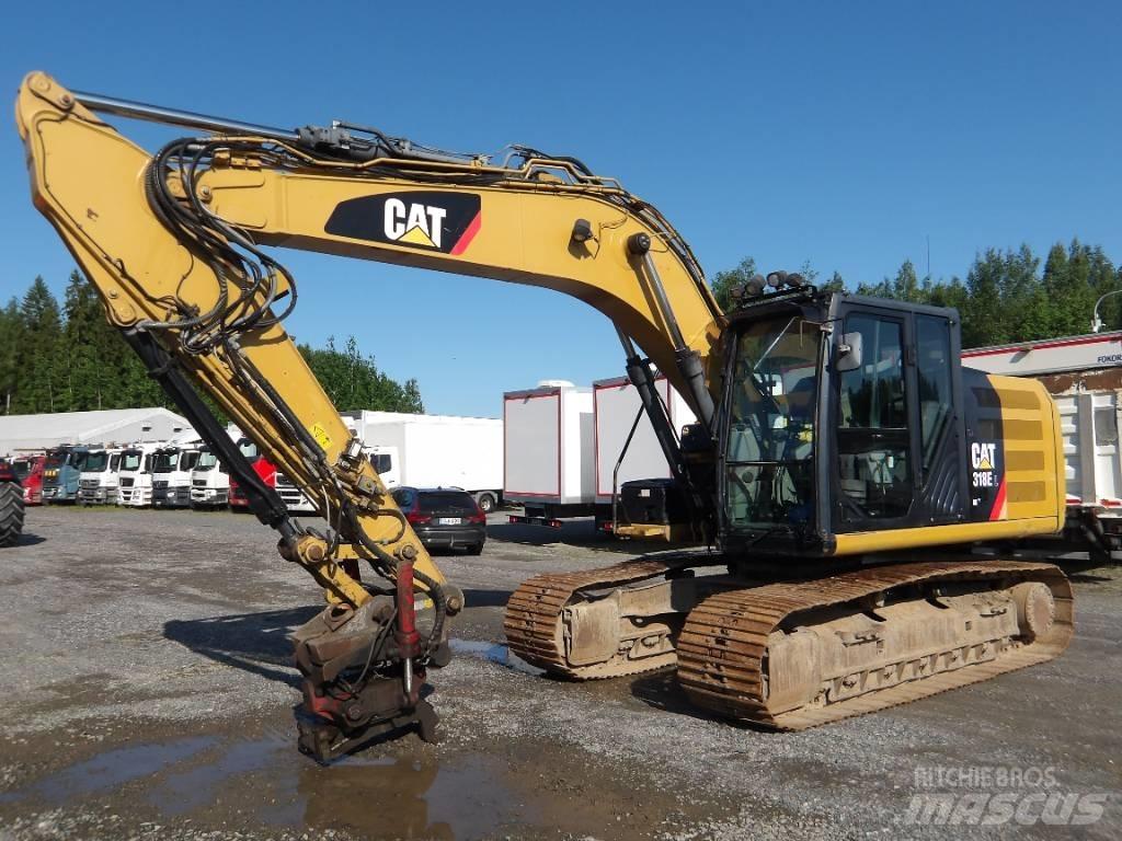 CAT 318 E L Pásové rýpadlá