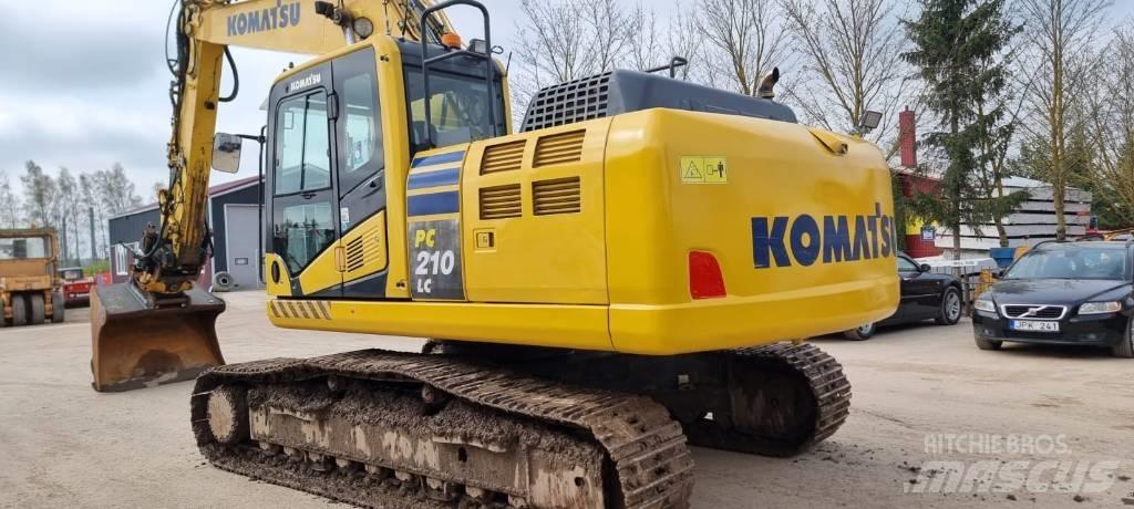 Komatsu PC 210 LC-10 Pásové rýpadlá