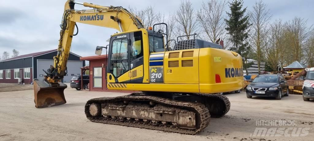 Komatsu PC 210 LC-10 Pásové rýpadlá