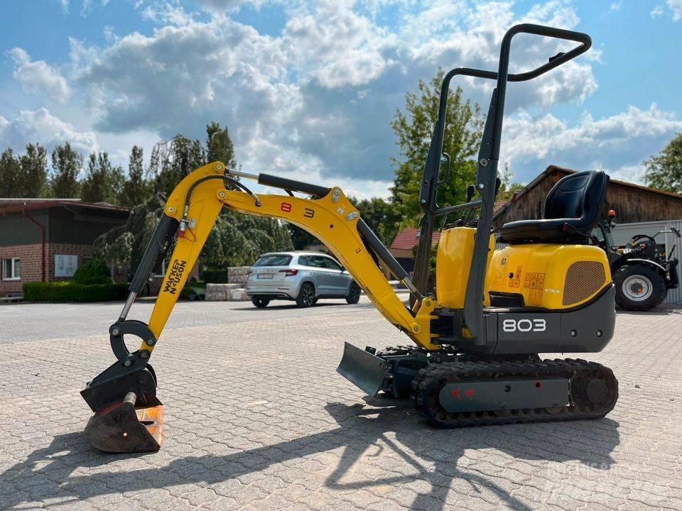 Wacker Neuson 803 Pásové rýpadlá
