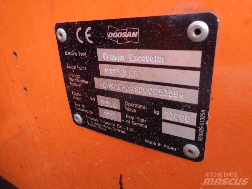 Doosan 235 LCR Pásové rýpadlá