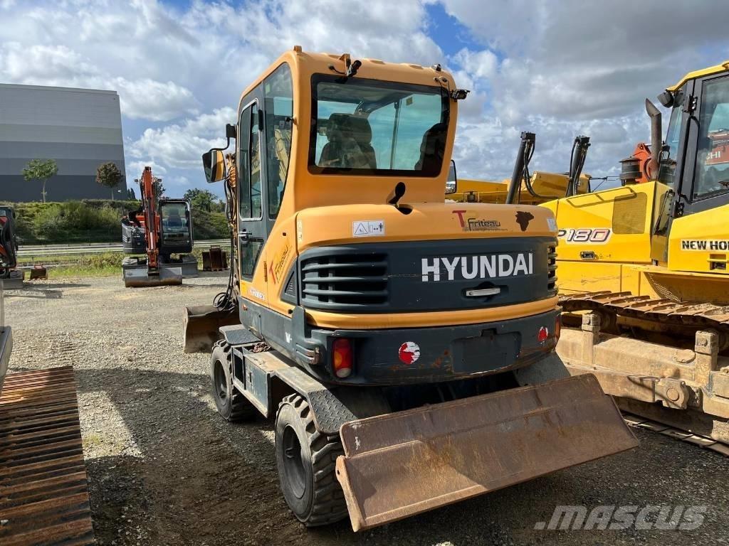 Hyundai R55W-9 Kolesové rýpadlá
