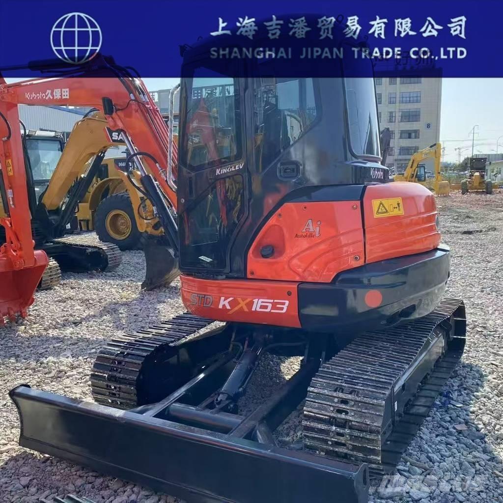 Kubota KX 163 Pásové rýpadlá