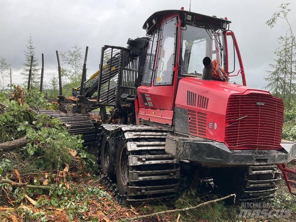 Komatsu 845 Lesné traktory