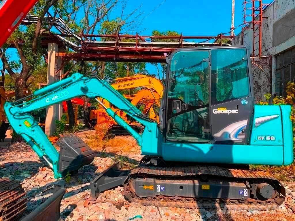 Kobelco SK 60 Pásové rýpadlá