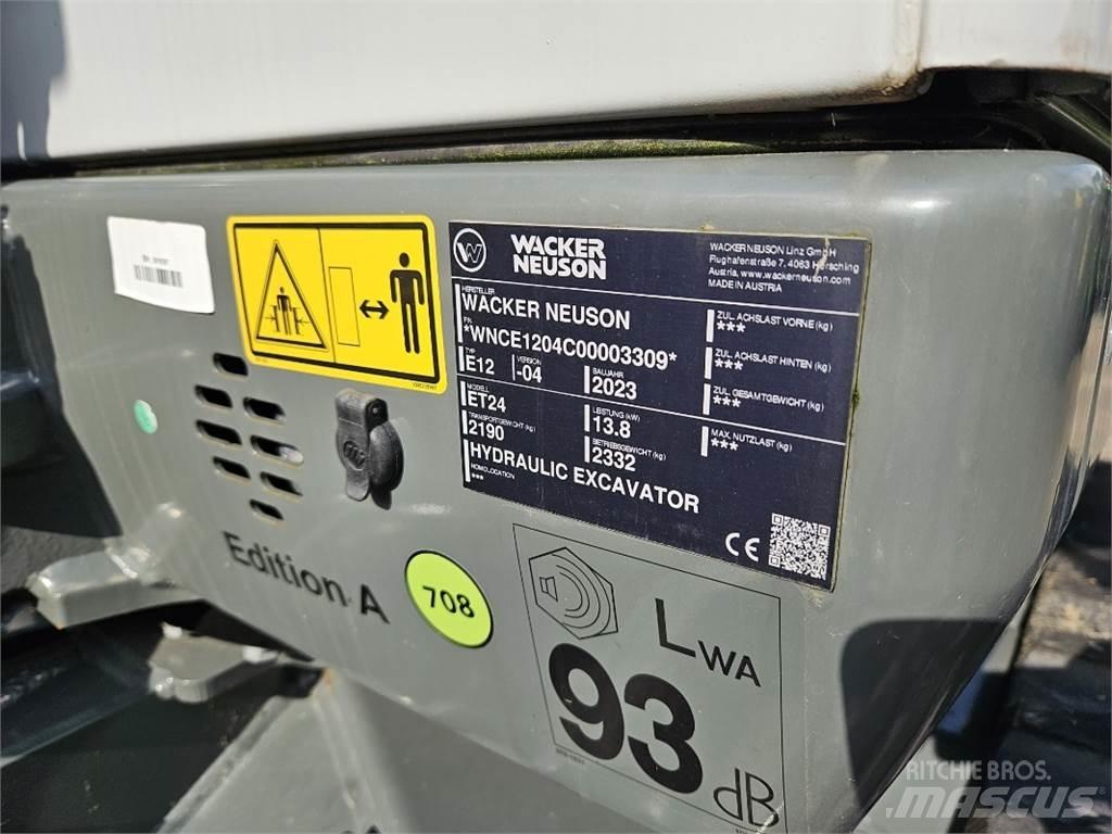 Wacker ET 24 Mini rýpadlá < 7t