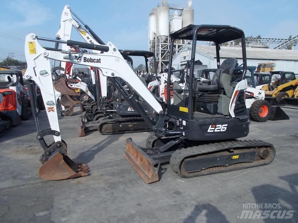Bobcat E26GM Mini rýpadlá < 7t