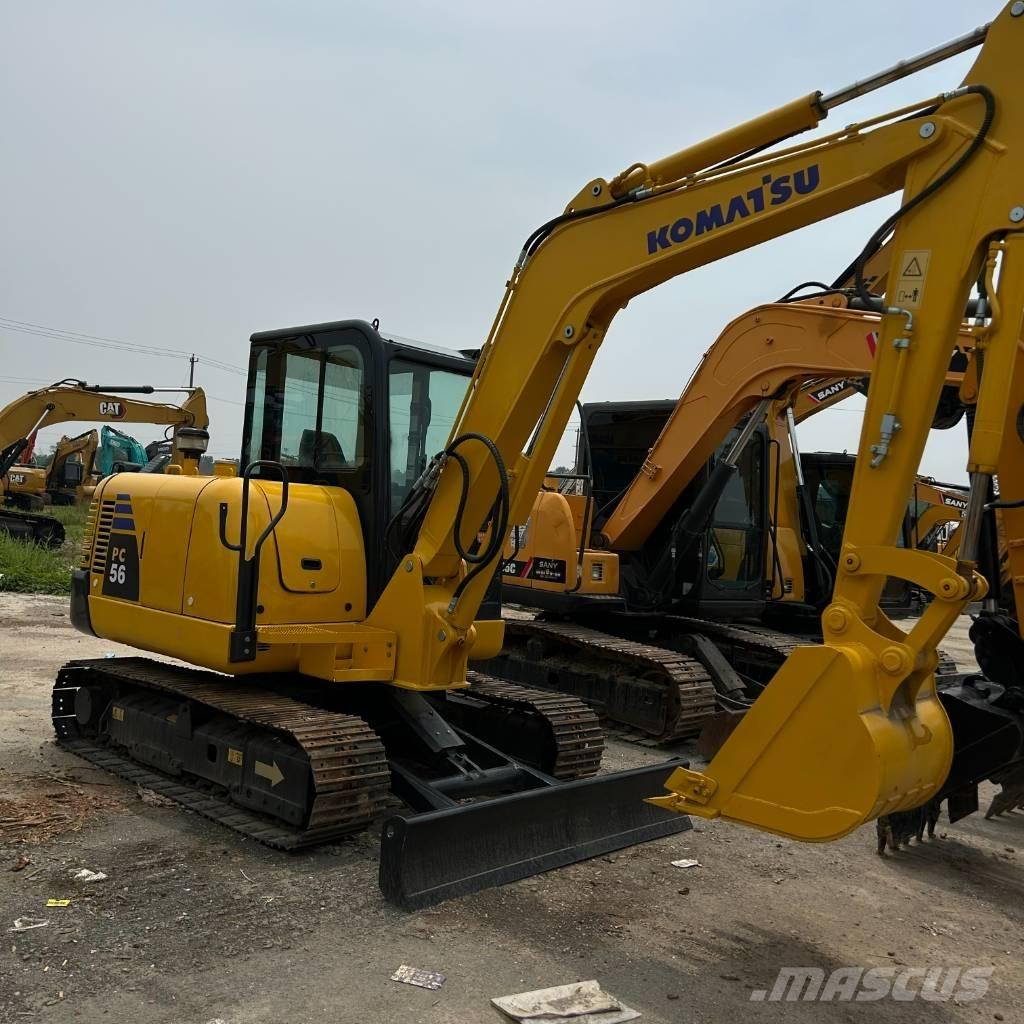 Komatsu 56-7 Pásové rýpadlá