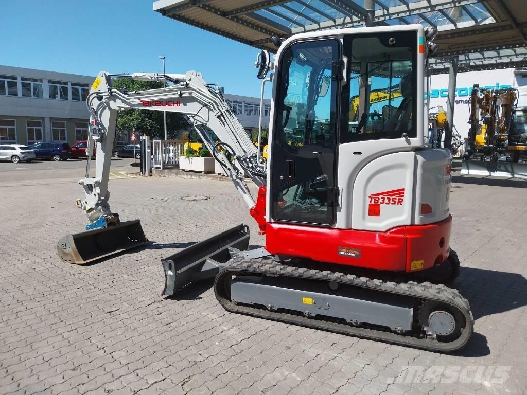 Takeuchi TB 335 R Mini rýpadlá < 7t