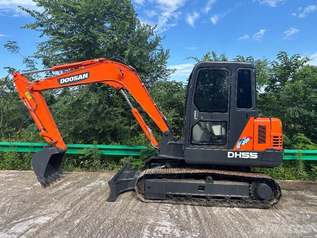 Doosan DH 55 Mini rýpadlá < 7t