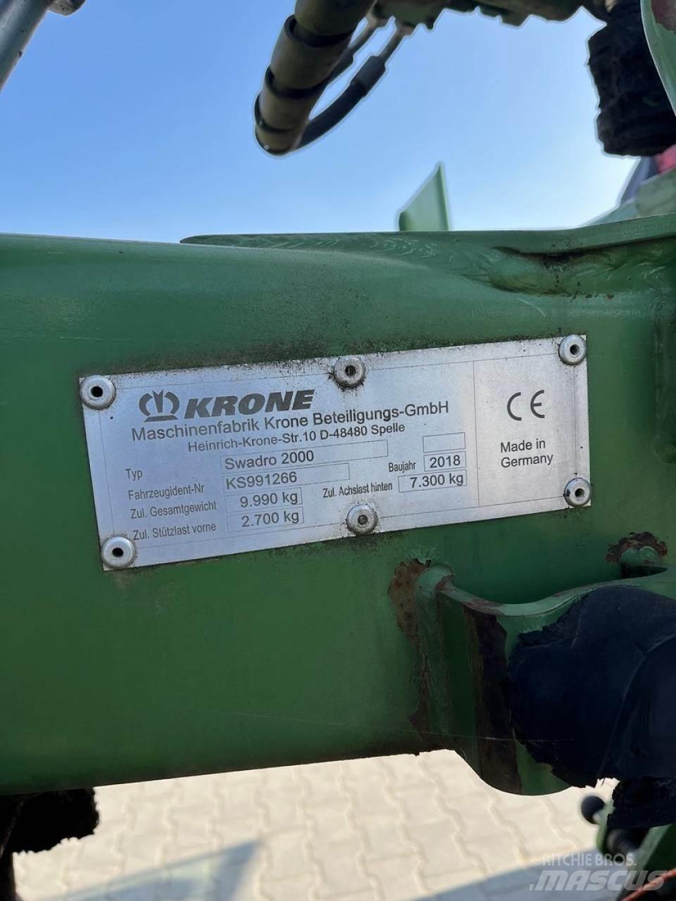Krone Swadro 2000 Riadkovače