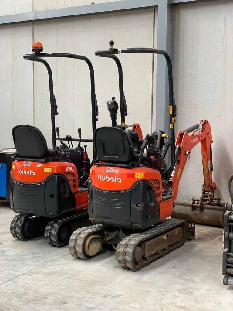 Kubota U 10 Mini rýpadlá < 7t