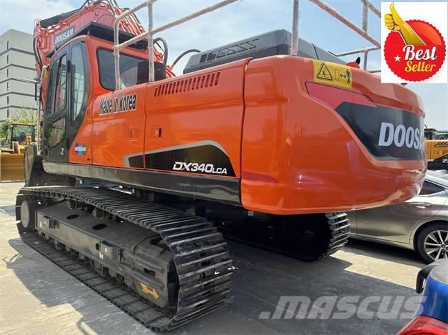 Doosan DX 340 LCA Pásové rýpadlá