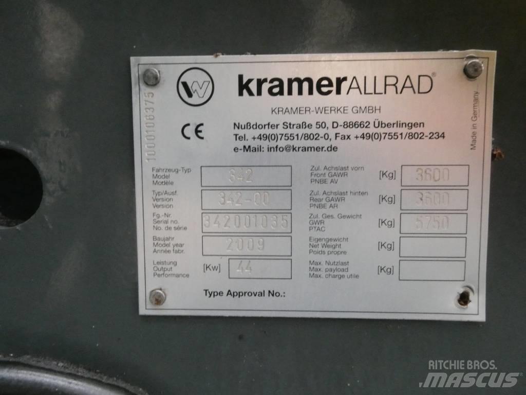 Kramer 380 Kolesové nakladače