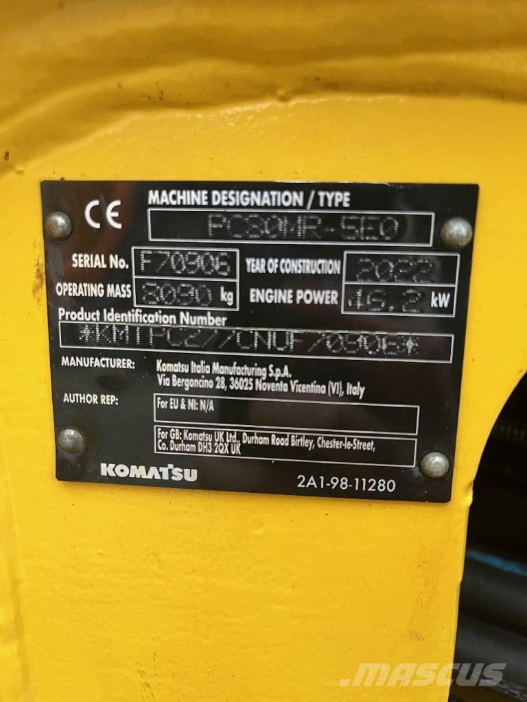Komatsu PC80MR-5E0 Midi rýpadlá 7 t - 12 t