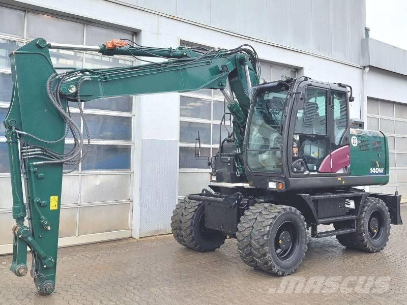 Hitachi ZX 140 W-6 Kolesové rýpadlá