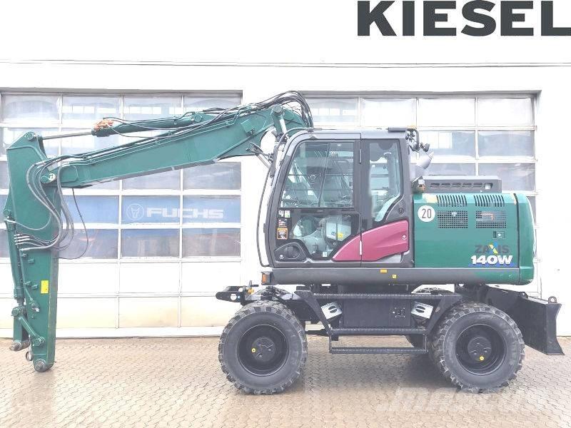 Hitachi ZX 140 W-6 Kolesové rýpadlá
